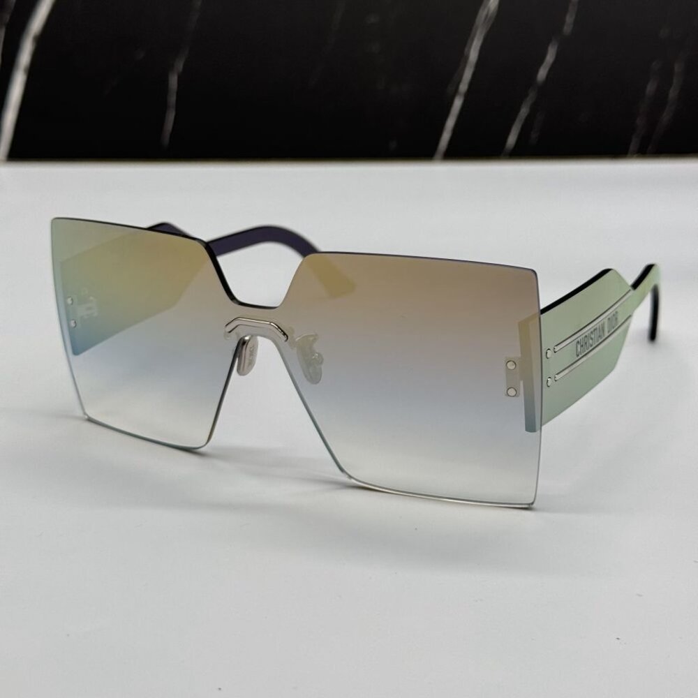 NEW DIORCLUB M5U F0A5 DIOR GREY WOMEN DIOR SUNGLASSES - Picture 4 of 13